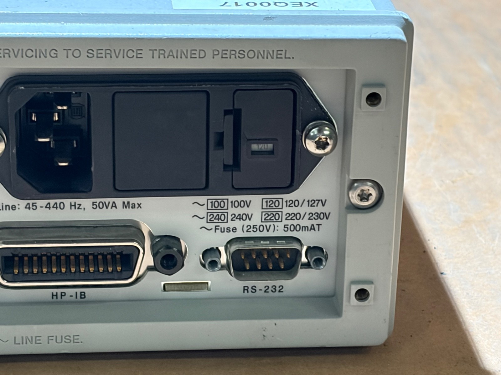 HP 33120A 15MHz Function / Arbitrary Waveform Generator