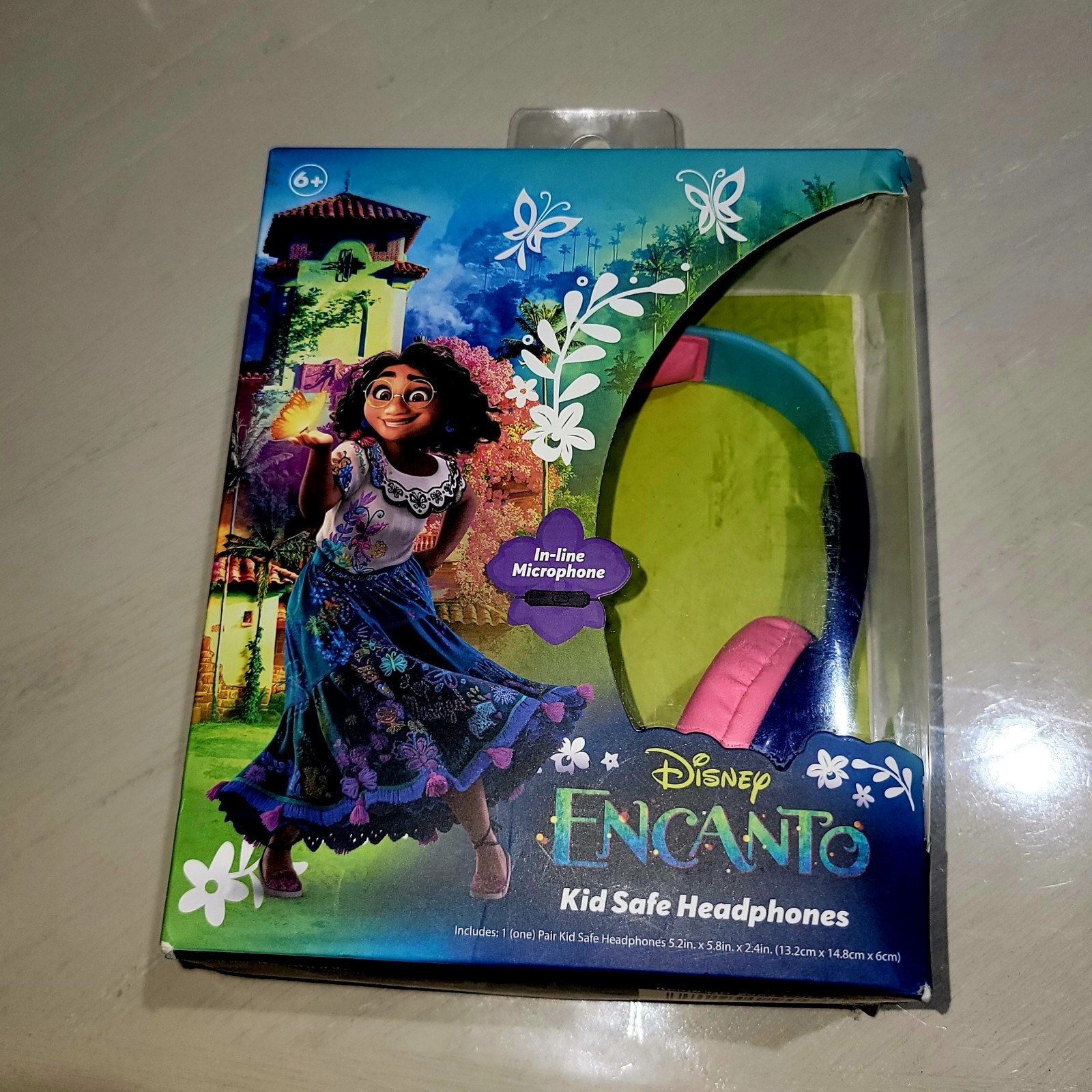 Disney Encanto Microphone Light- Up Musical Toy with Sound Effects Gift For Kids