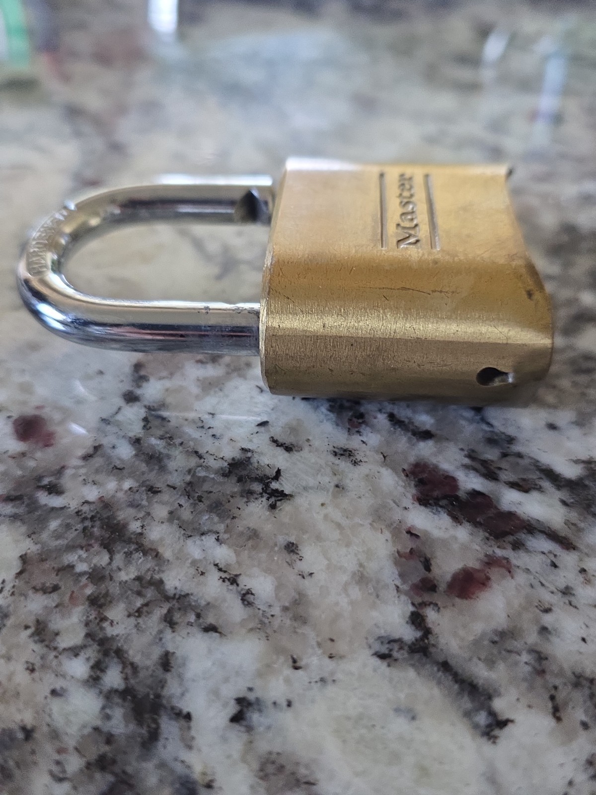 Master Lock 175D Combination Padlock With Combination (No Key)