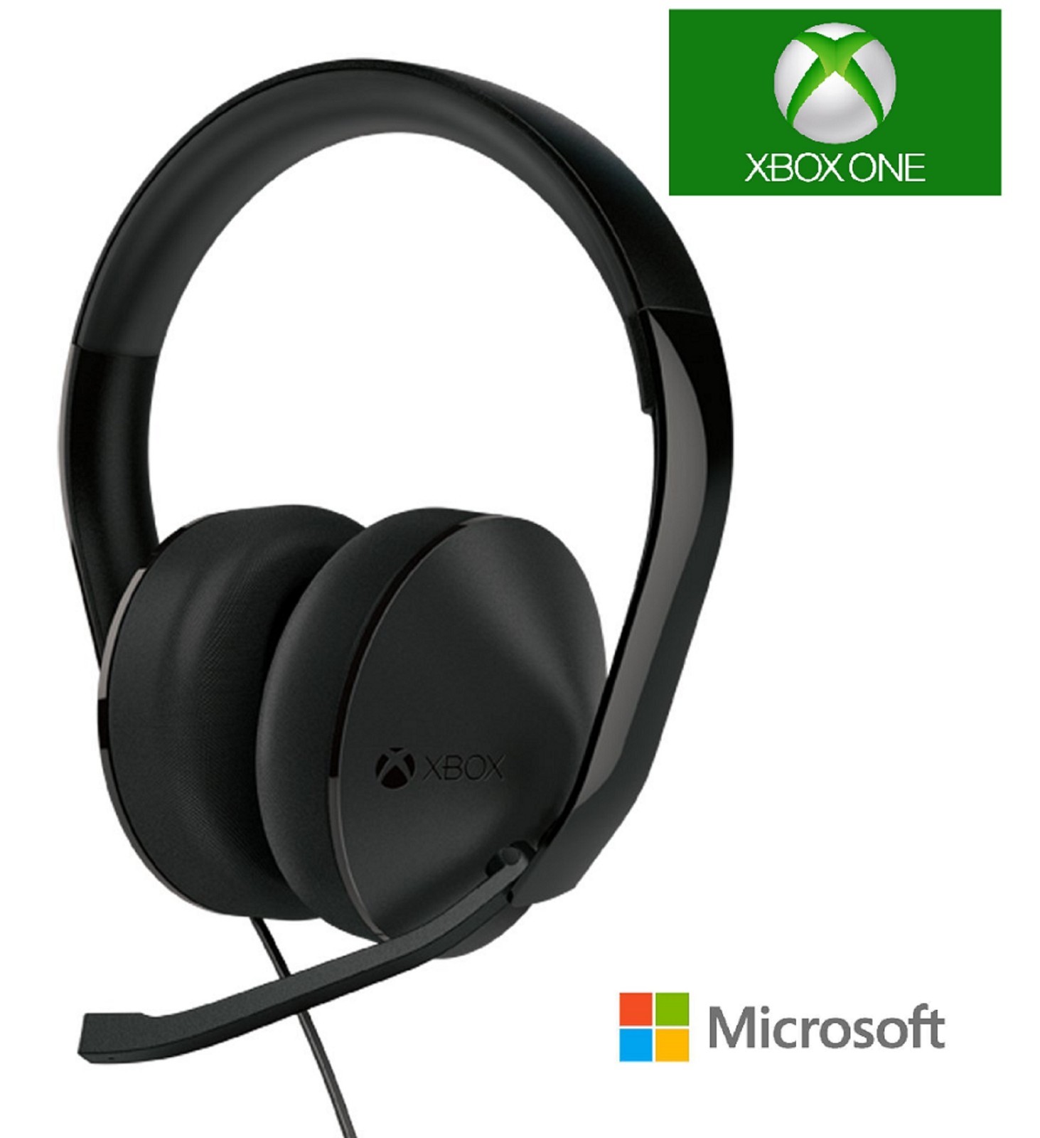 Official Genuine Microsoft Xbox One Stereo Headset Wired 3.5 mm Jack