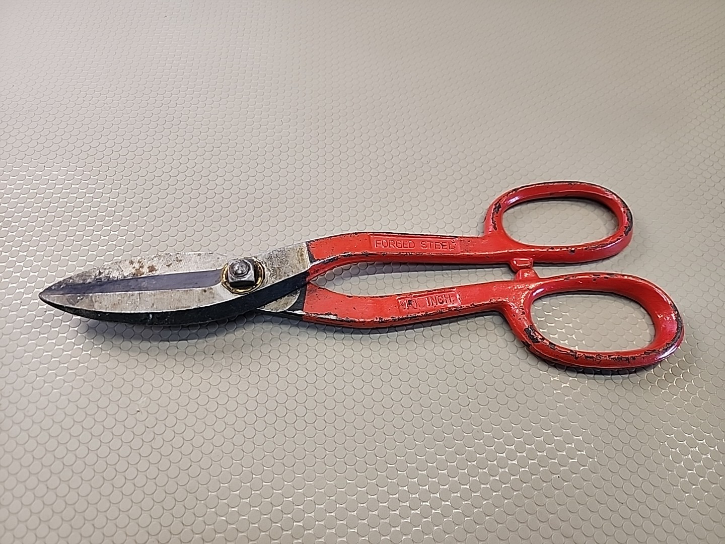 Vintage Companion 45432 10" Metal Shears Scissors Drop Forged in USA