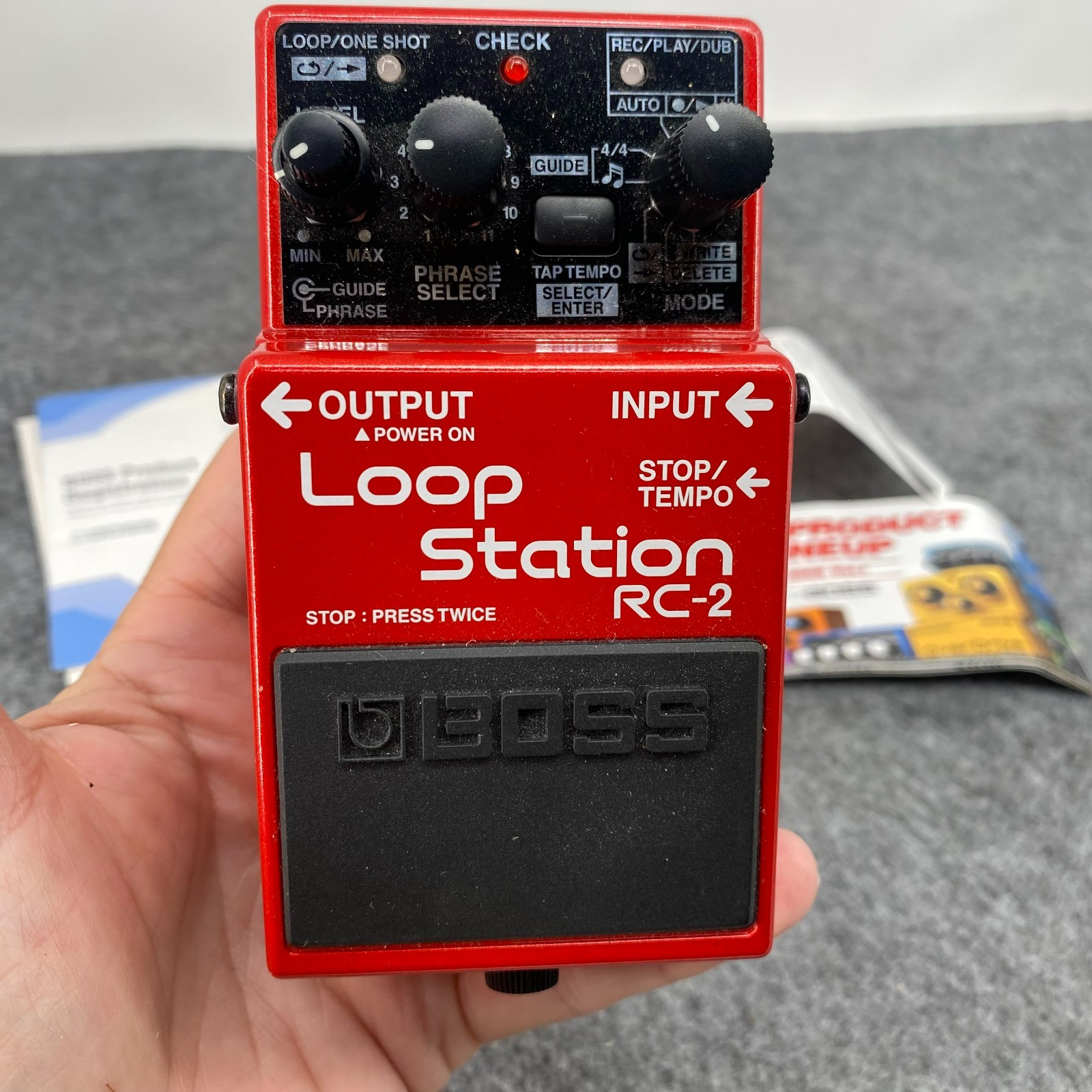 BOSS Loop Station RC-2 With Box