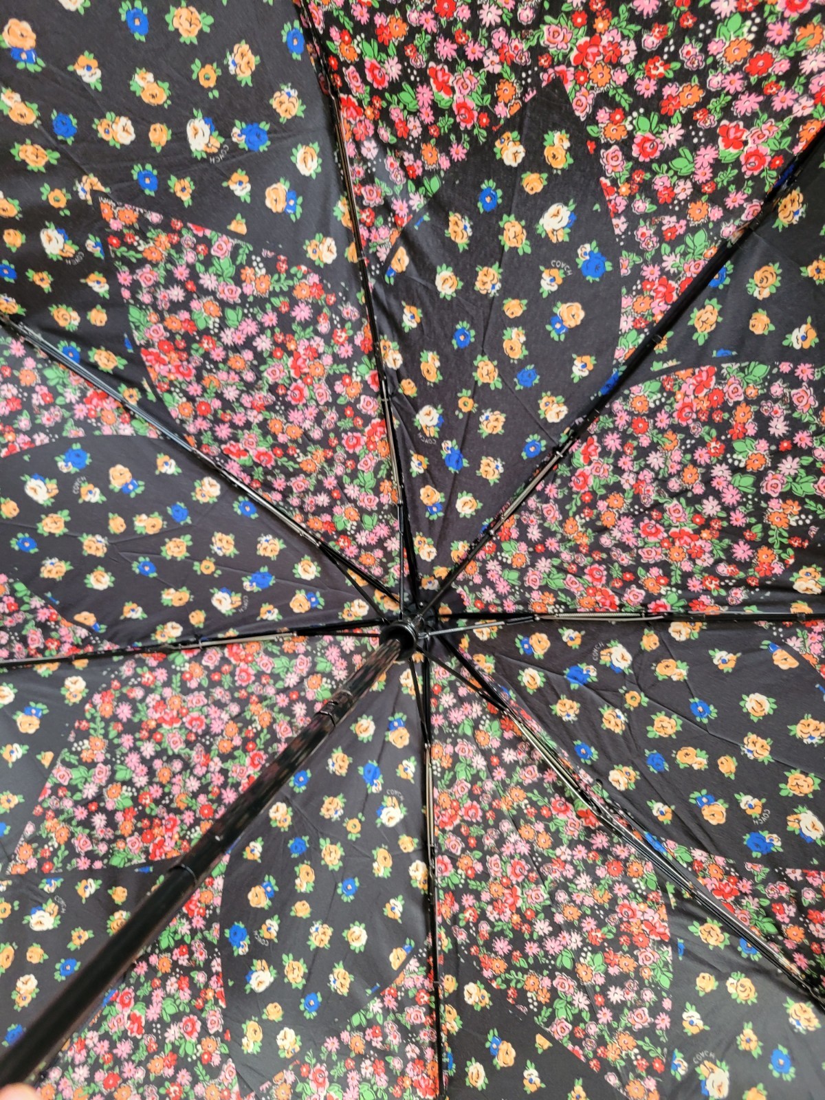 Coach Floral Posey Umbrella