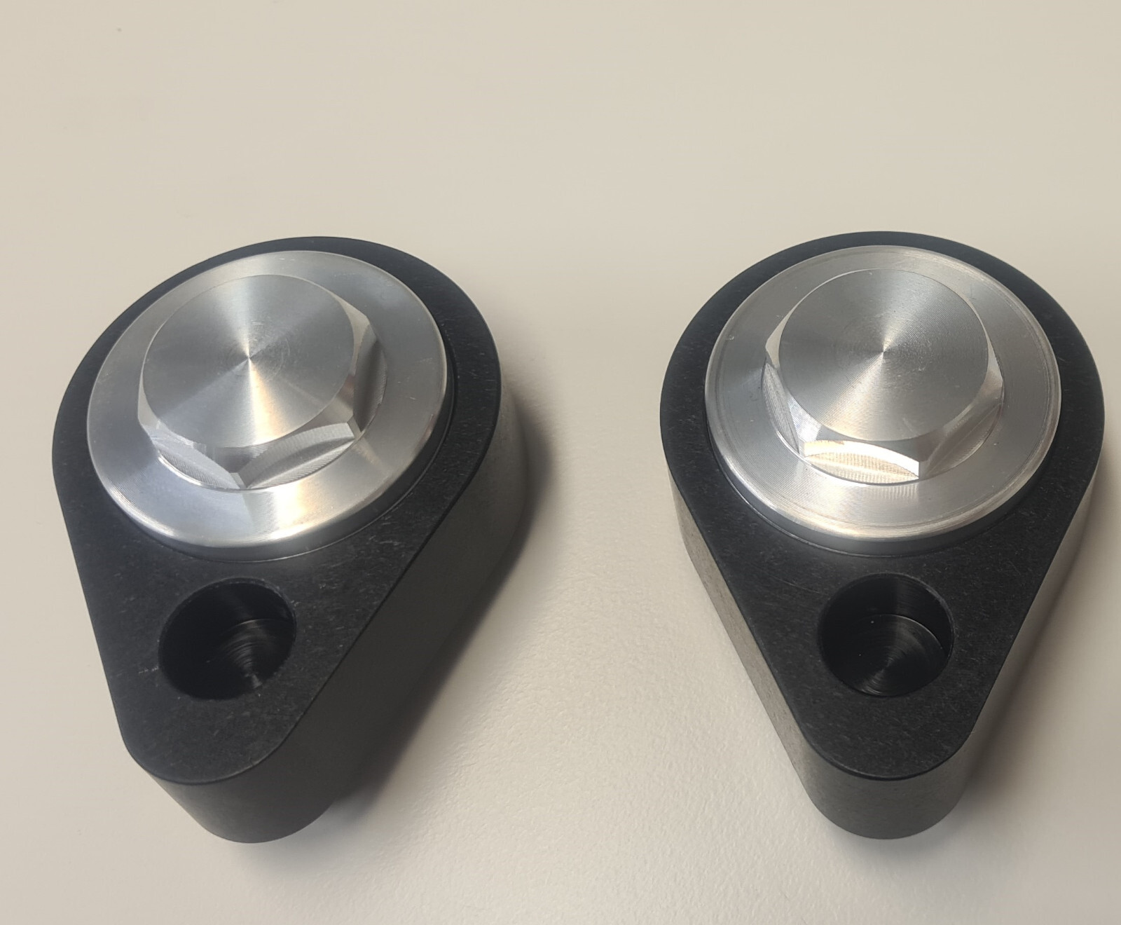 Black Honda VTR 1000 Firestorm Handle bar risers