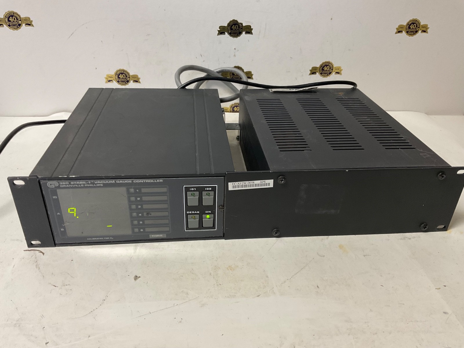 Granville-Phillips 360 STABIL-1 Vacuum Gauge Controller Power Supply rack mount