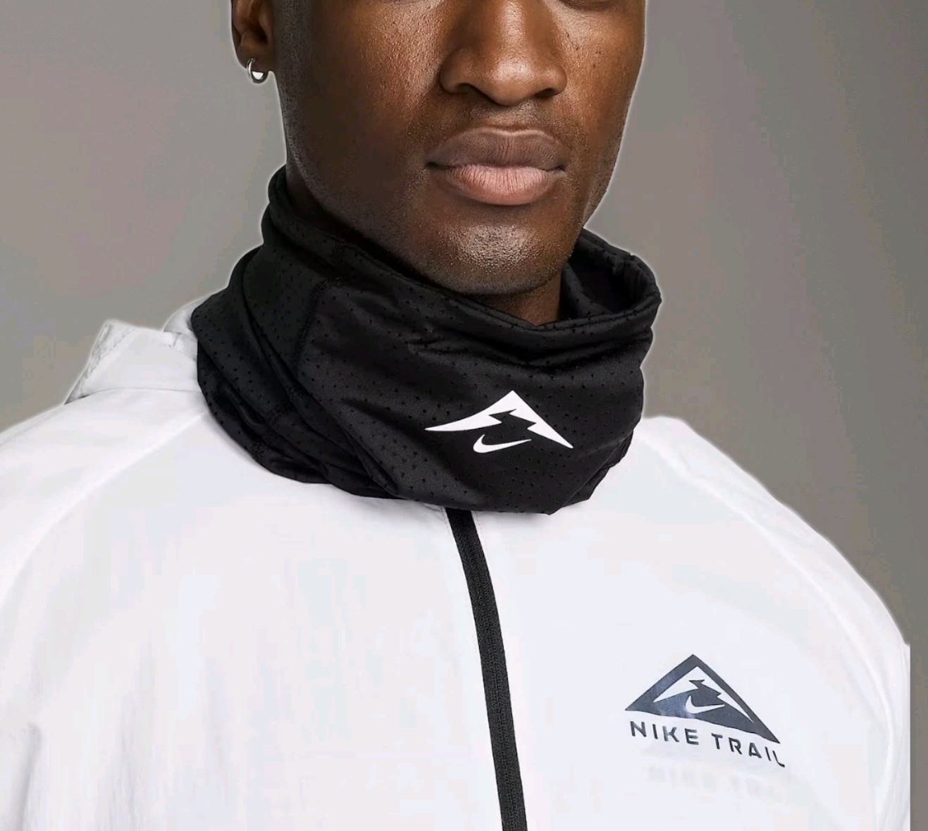 NEW Nike Trail Neck Wrap Running Hiking - Black - Unisex Adult One Size NWT