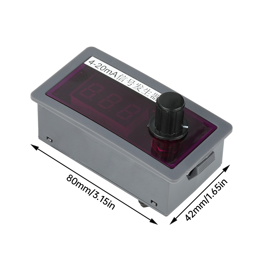 DC 12V 24V 4-20mA Signal Source Signal Generator Constant Current Source 0.01mA