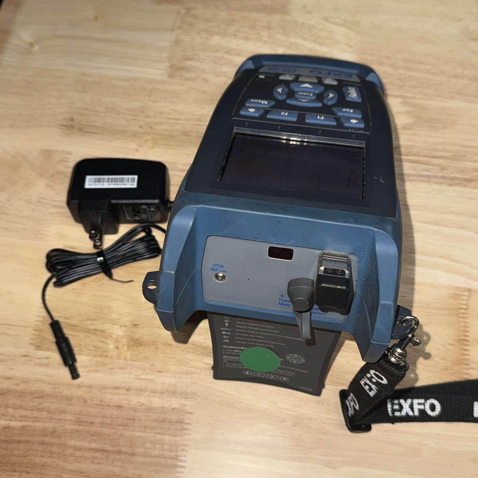 EXFO AXS-100 SM OTDR Fiber Optic Tester