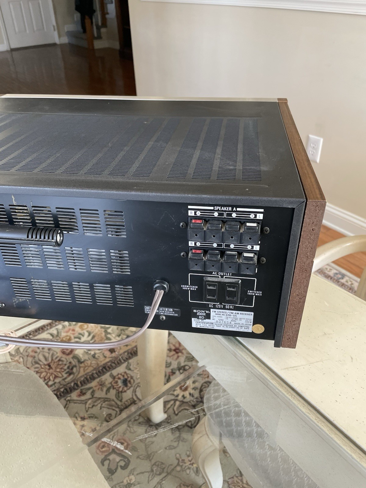 sony str v5 receiver Very Clean Amazing Sound And Condition