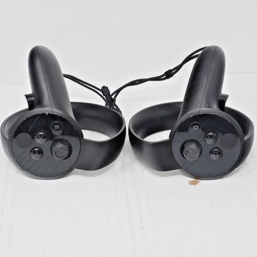 Oculus Quest 1 Rift S Touch Controllers Pair Left & Right VR Controllers - Black