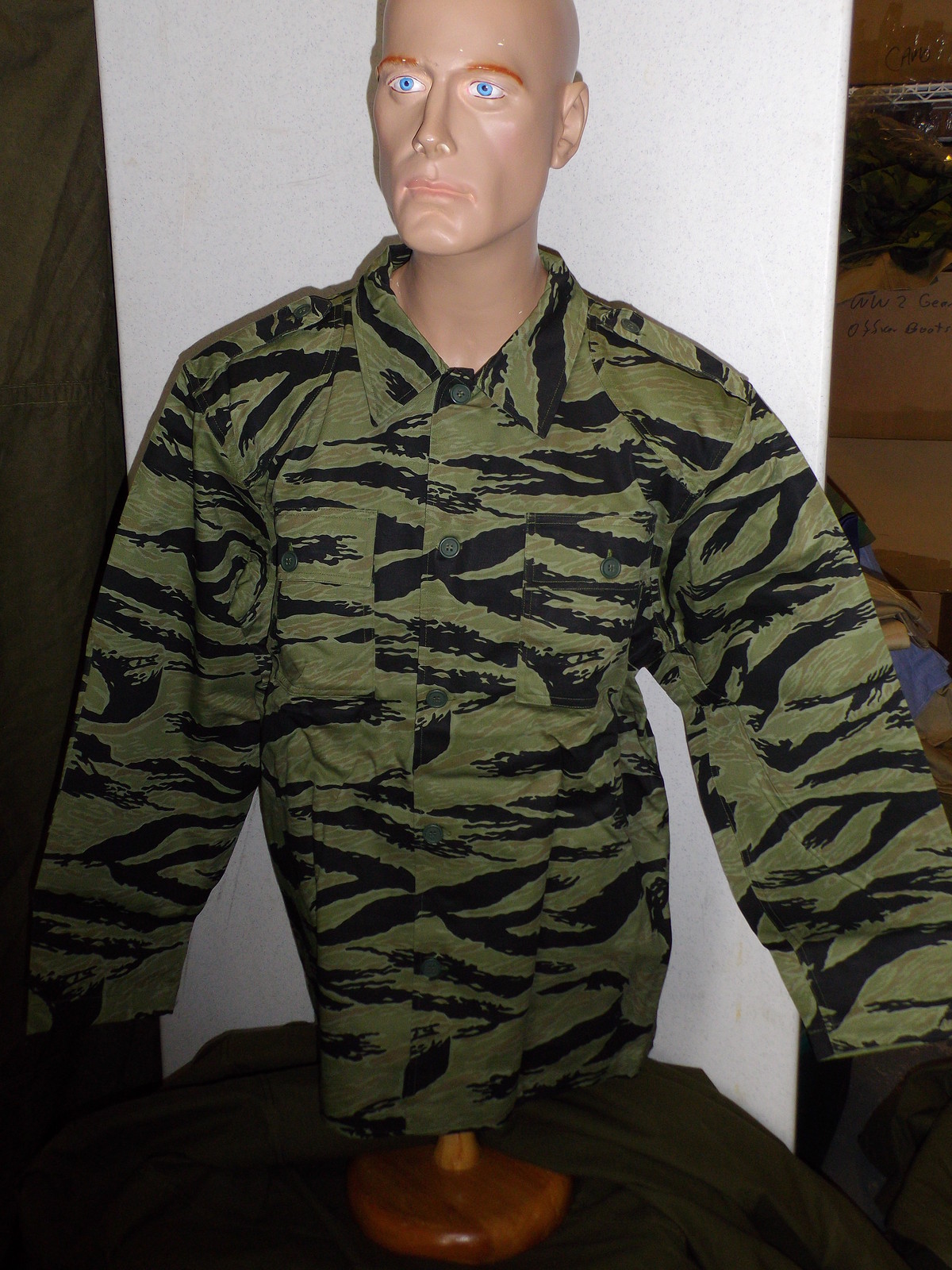 vnt(XXL) Vietnam RVN VIETNAMESE MARINE CORPS TIGER STRIPE set (XXL) W3B