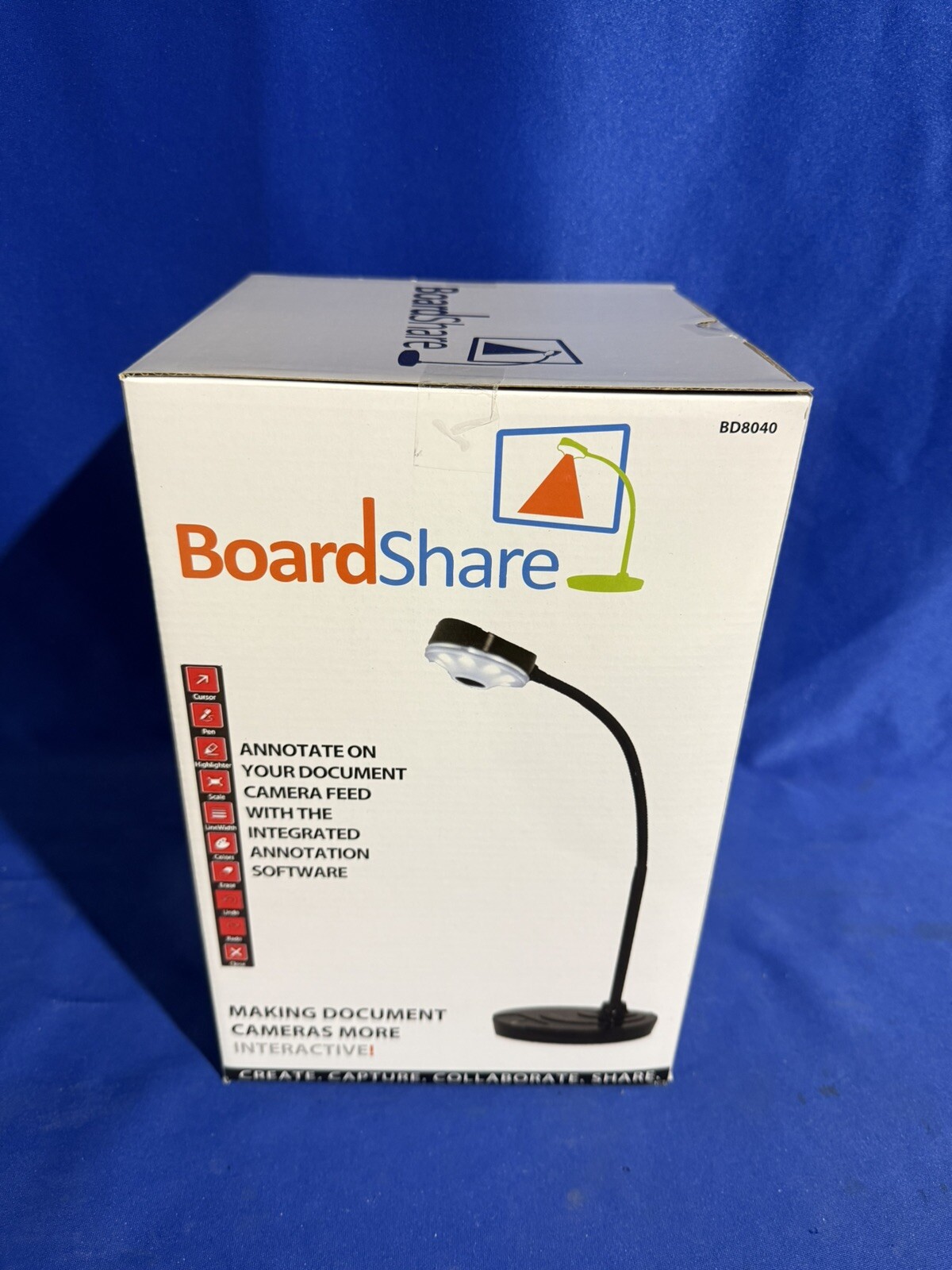 BoardShare Interactive Document Camera with Annotation Appears Unused - PLS READ