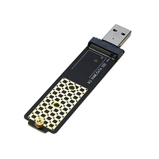 M.2 to USB Adapter,  NVMe to USB 3.1 Reader Card Compatible with Both NVMe