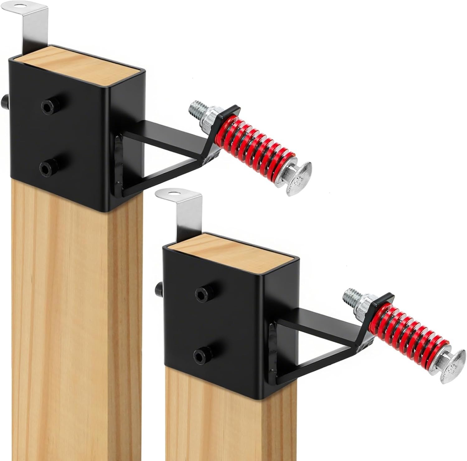 ZENFUN 2 Set 2 Sets Steel Target Hanger, Heavy Duty Stand Base, AR500 Shooting S
