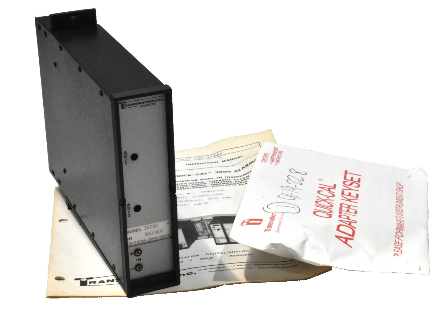 Transmation 3520A Quick-Cal Current Alarm NOS