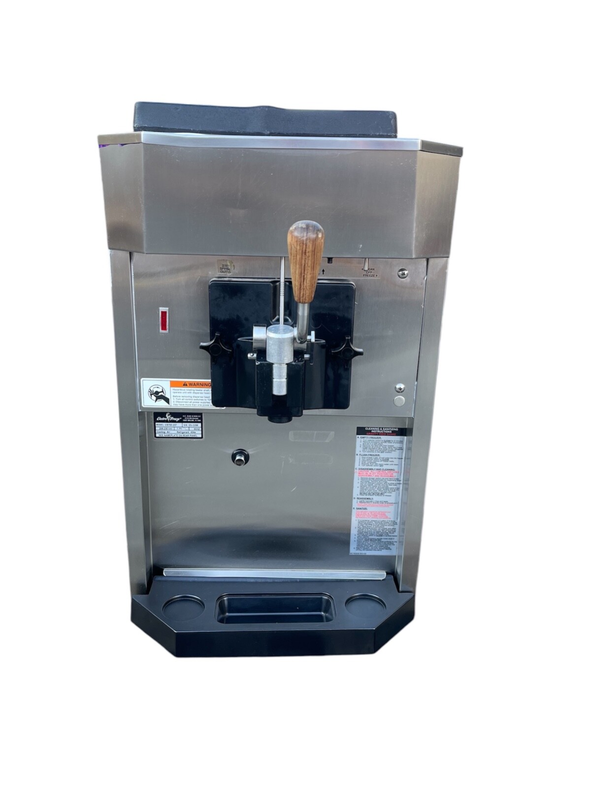 ELECTRO FREEZE CS700 Gravity-Fed Shake Freezer Countertop
