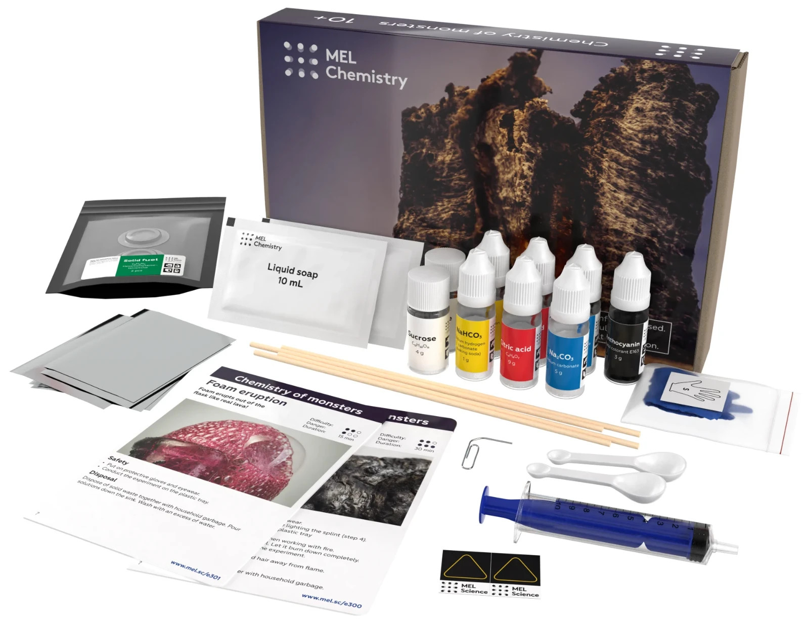 [NEW/SEALED] MEL Science Chemistry CHEMISTRY OF MONSTERS Supplemental Kit (10+)