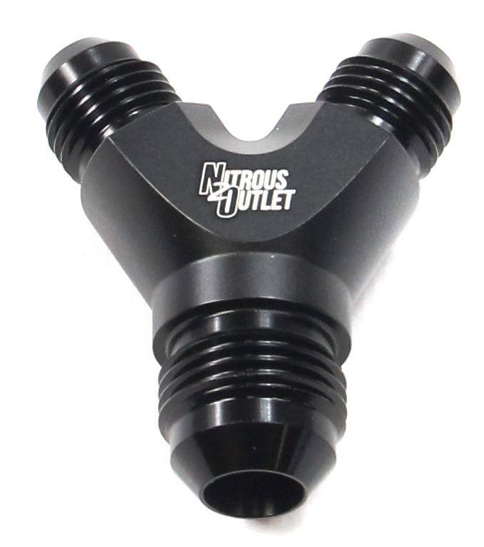 Nitrous Outlet 8AN X 6AN X 6AN Aluminum "Y" Fitting