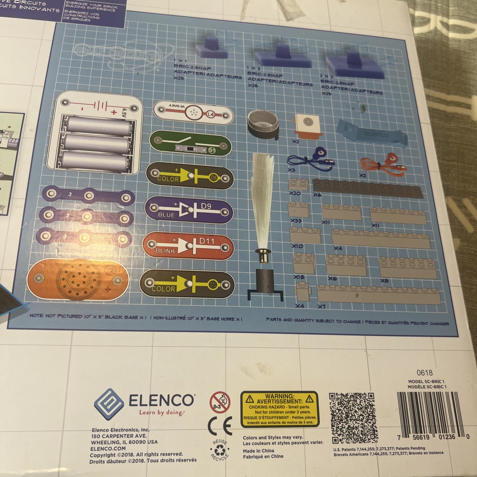 Snap Circuits BRIC Structures Science Kit Electrical STEM STEAM Replacement