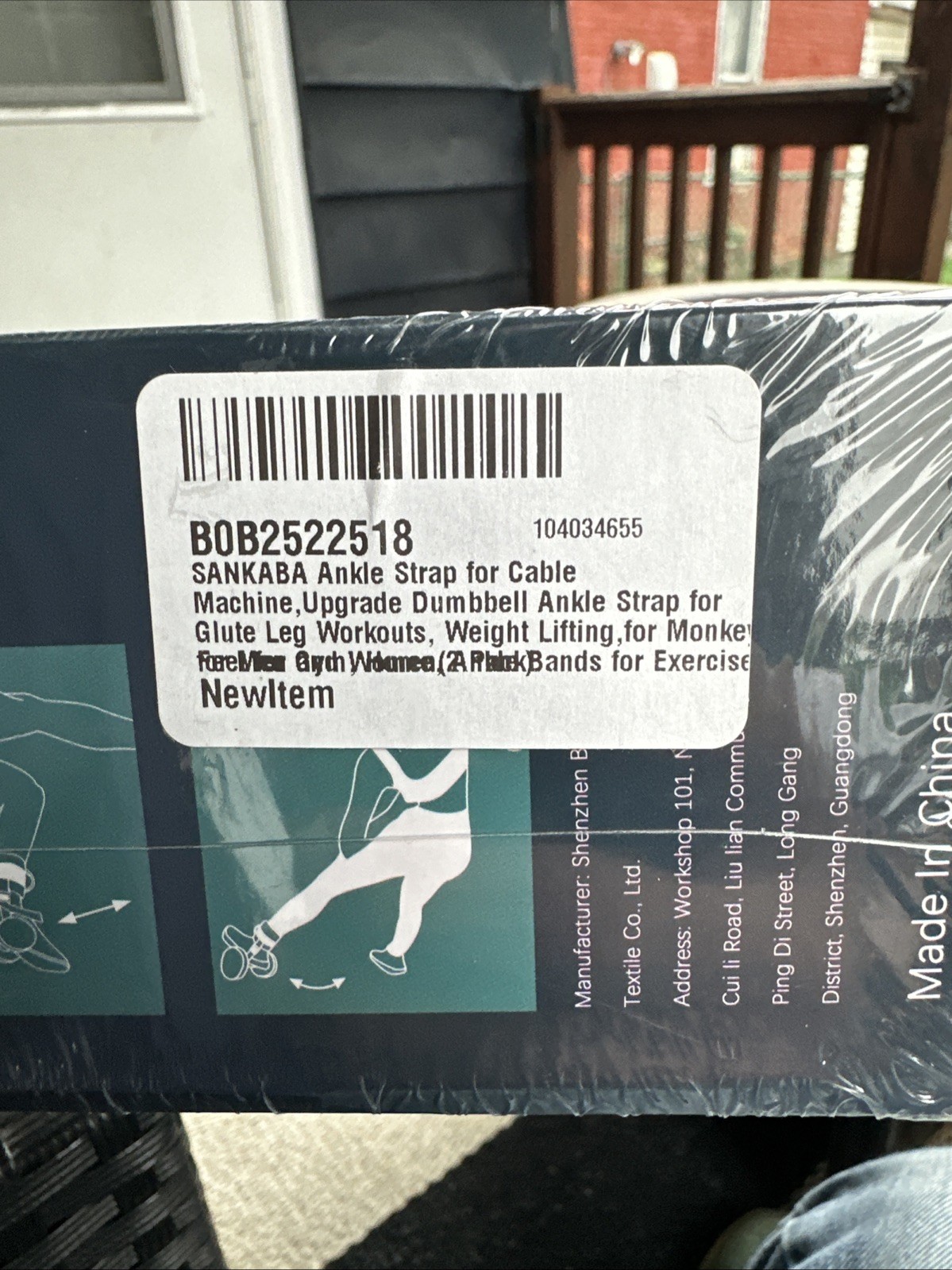 Ankle Strap For Cable Machine, Padded Ankle Straps For Cable Machine Kickbacks,