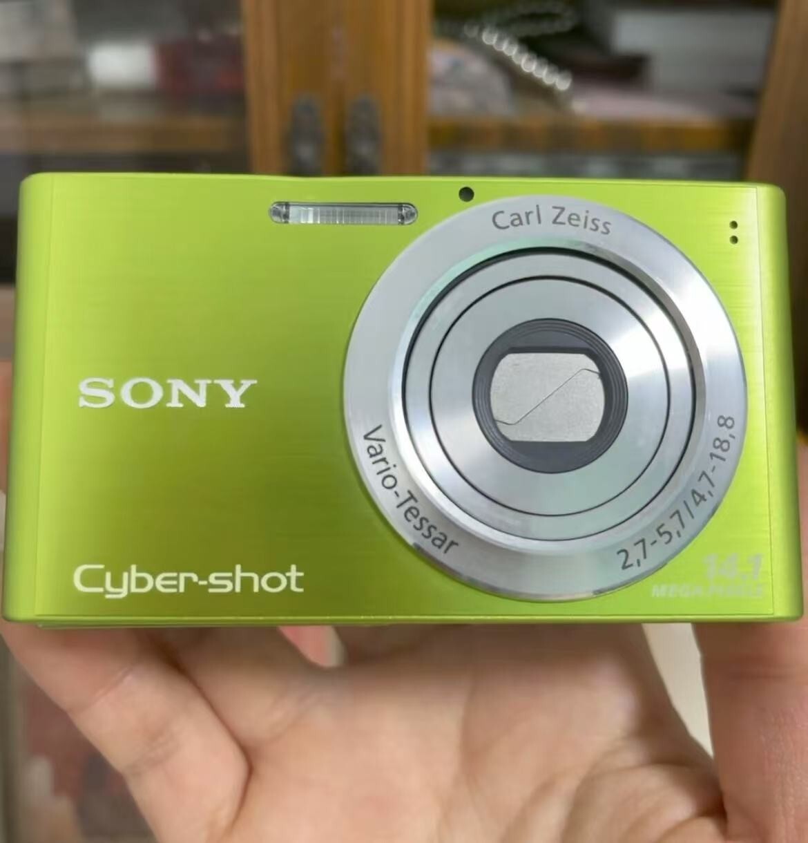 SONY Digital Camera Cyber-shot DSC-W320 14.1 MP 4.0x Optical Zoom Green English