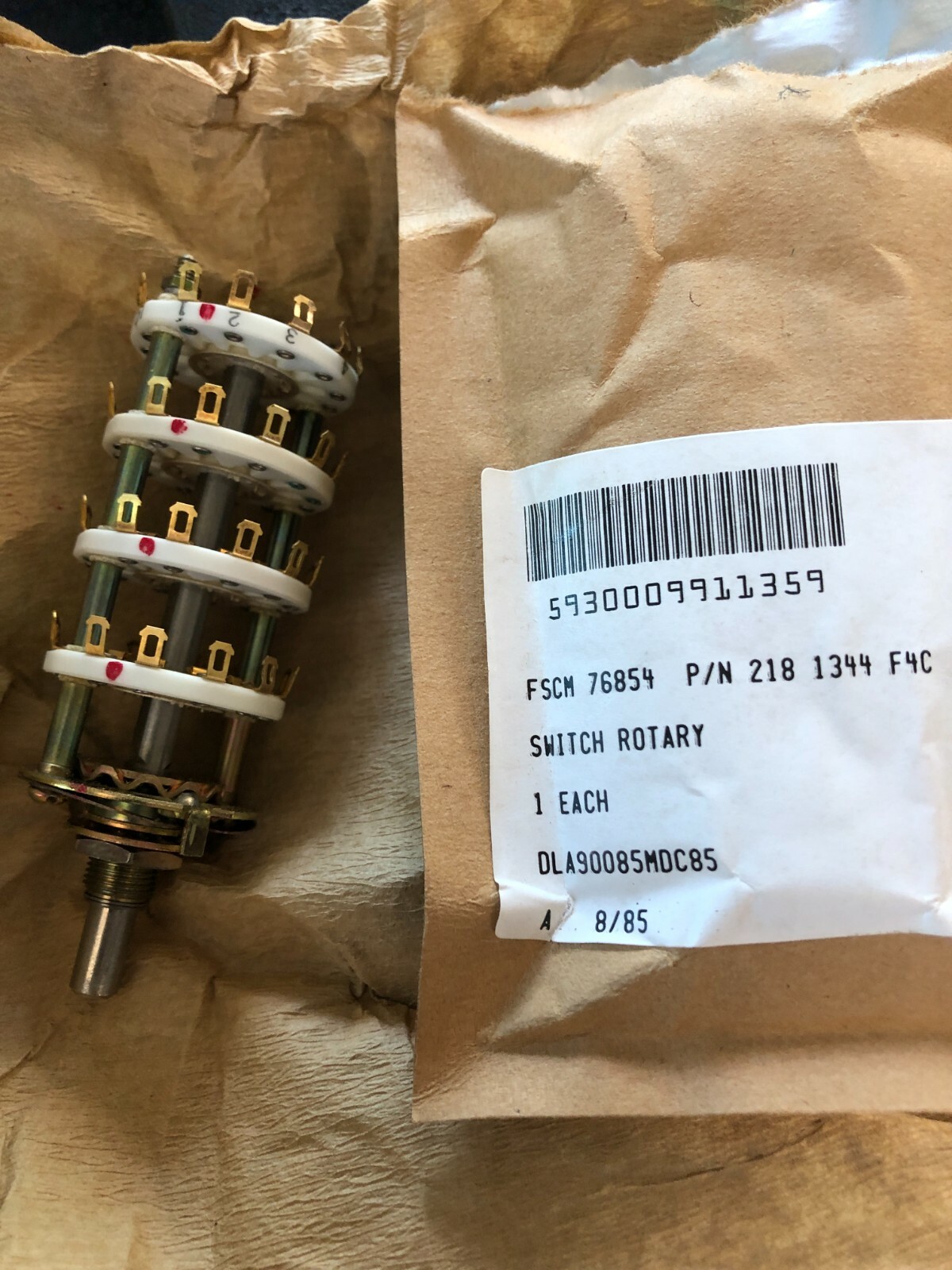 ROTARY SWITCH  2181344F4C +++++++++++++++++++++++++++