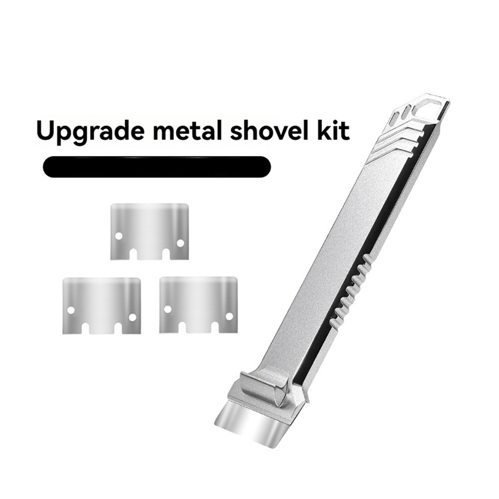 Aluminum Blade Hot Bed Cleaning Scraper Blade Assembly 3D Printer for Bambu Lab