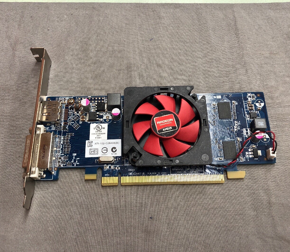 AMD Radeon HD6450 1GB Graphics Card DVI 109-C26457-01 02C7NH
