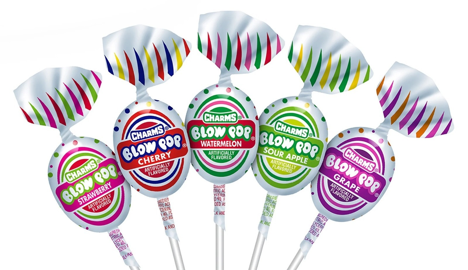 Charms Blow Pop Assorted Flavored Lollipops – 41.25 oz
