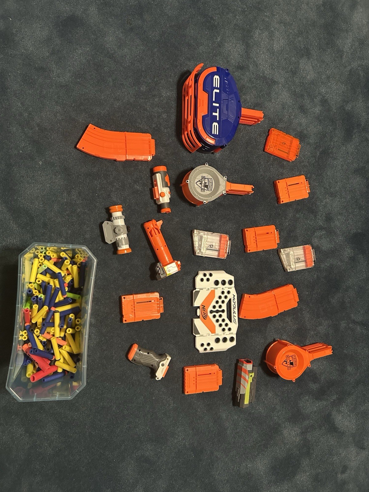 Nerf guns and darts