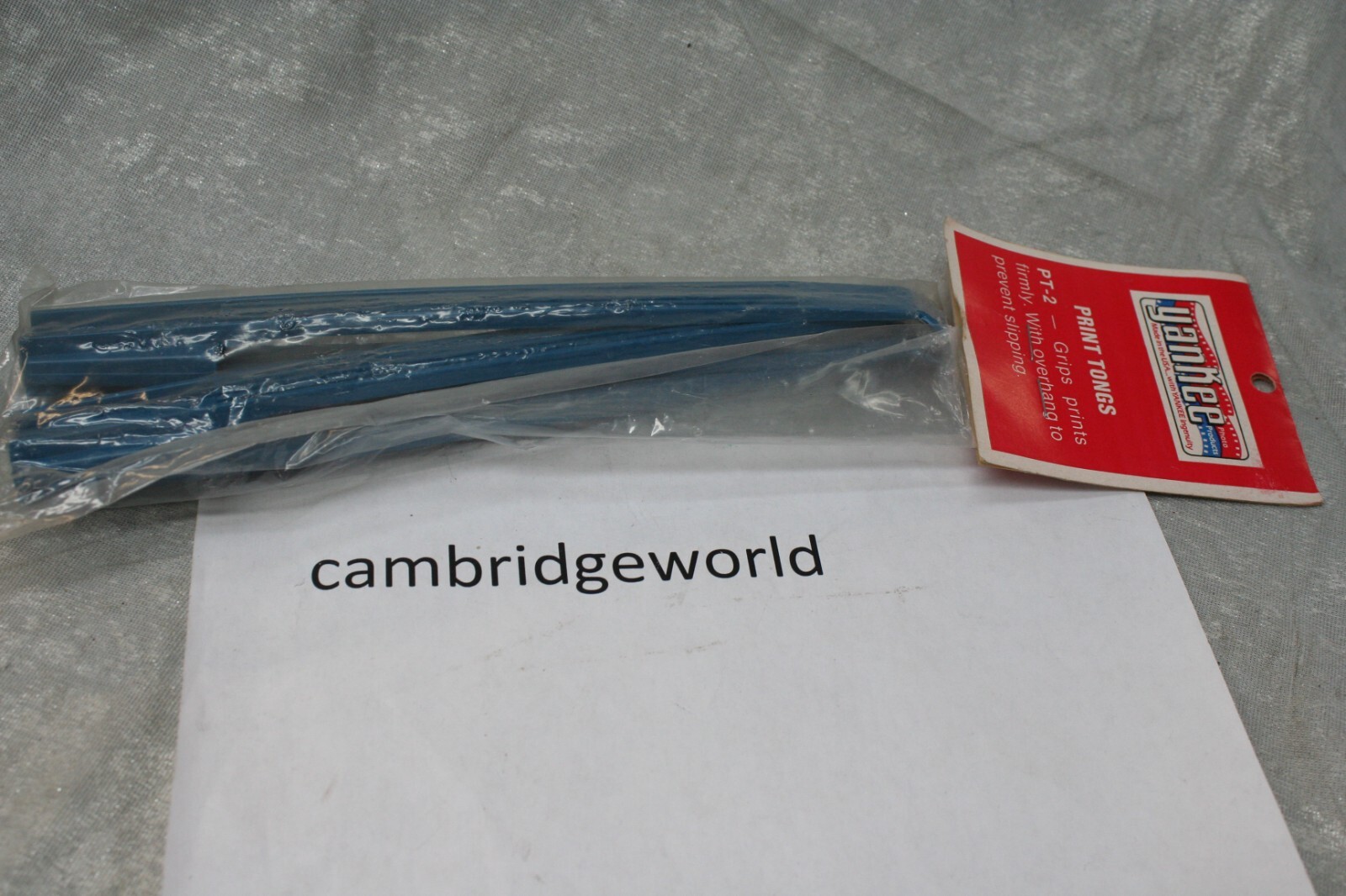PRINT TONGS DARKROOM by YANKEE BRAND NEW OLD STOCK SET of 2 PRINT TONG