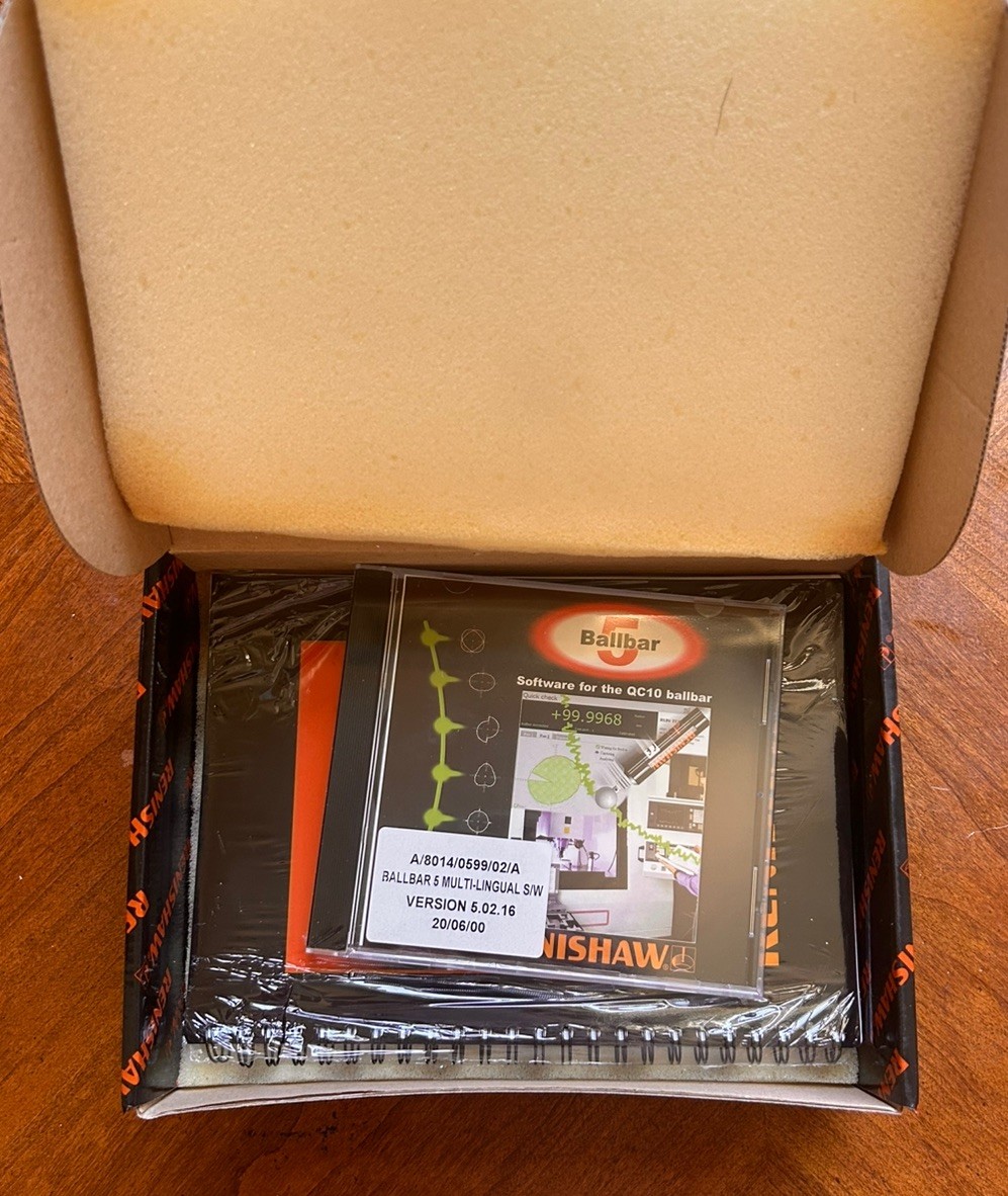 Renishaw A-8014-0601-02 QC10 Ballbar Software Upgrade Kit v5.02.16 NOS Sealed