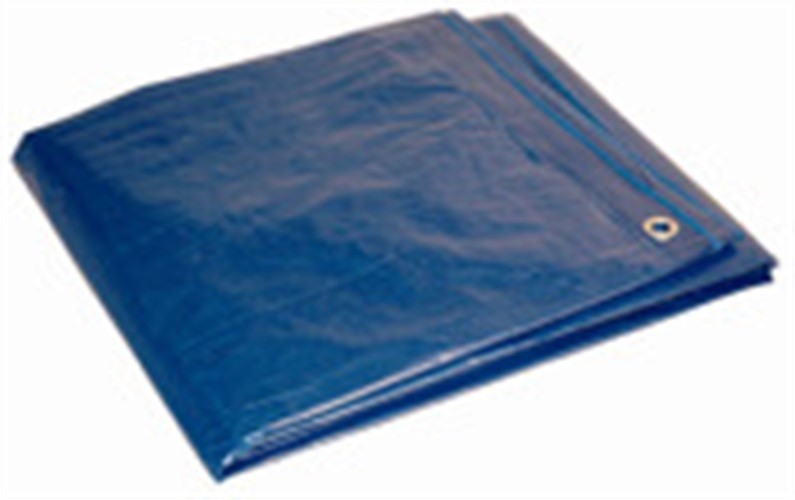 Foremost Tarp 02640 Water Resistant Nylon Blue Tarp 26 x 40 ft.