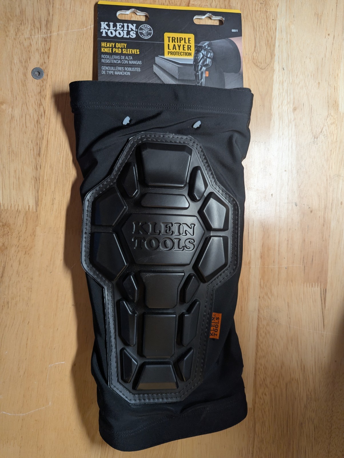 Klein Tools Heavy Duty Knee Pad Sleeves, M/L