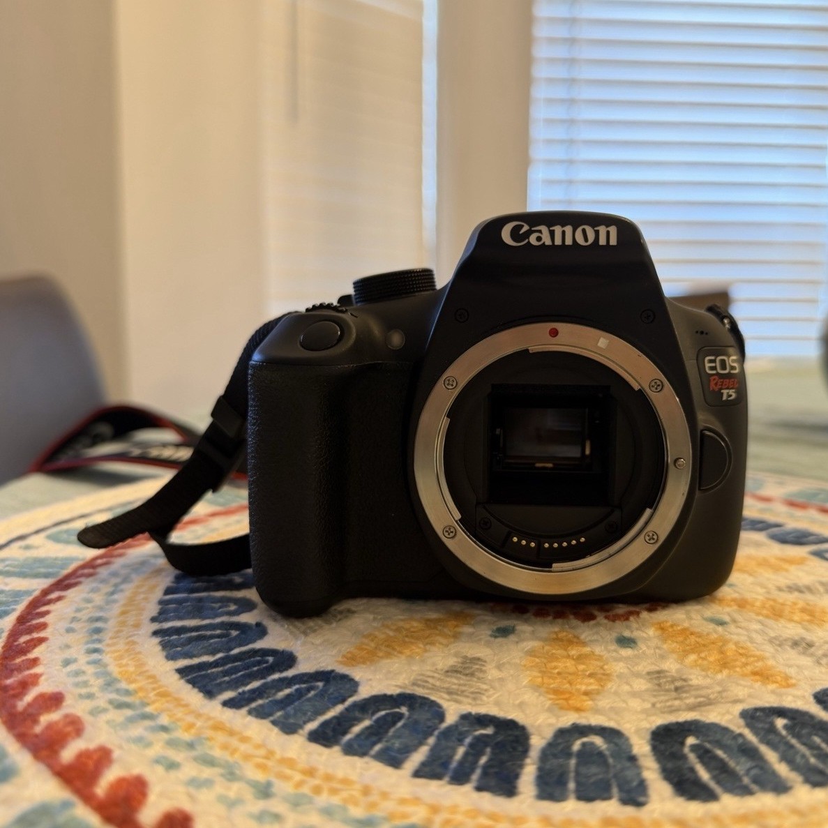 Canon EOS Rebel T5 Camera Bundle with EF-S 18-55mm Lens, Black