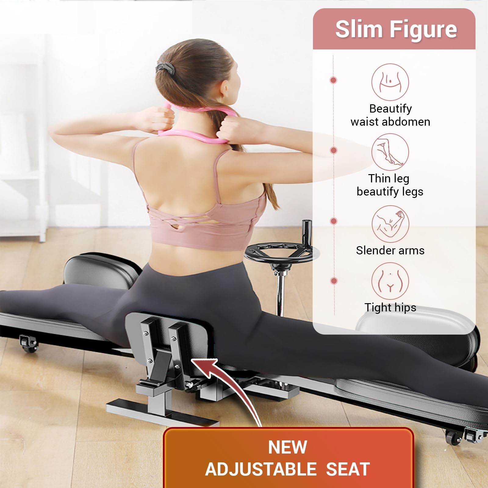 Hip Stretching Machine by Flex Bench – Improve Flexibility,Mobility and Re