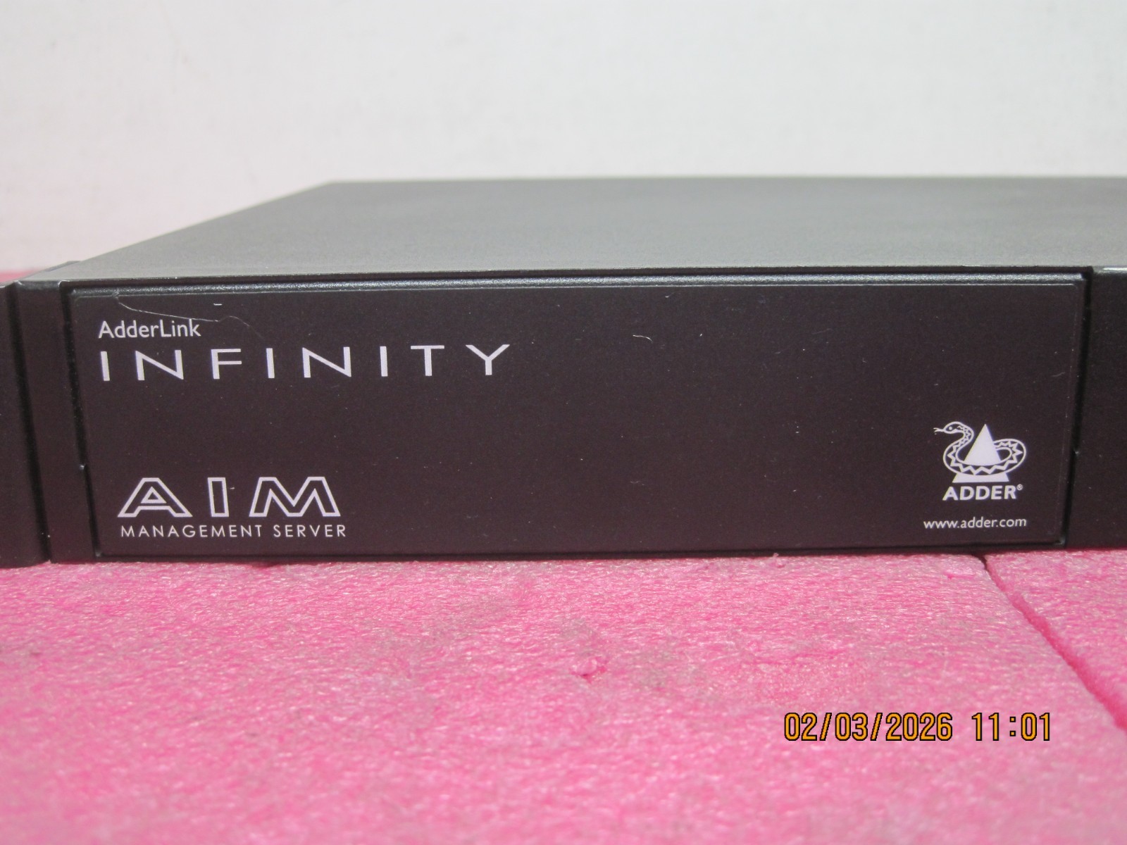 ADDERLink INFINITY Manager Device Includes 24-Channels Adder AIM-24 *READ* T9D11