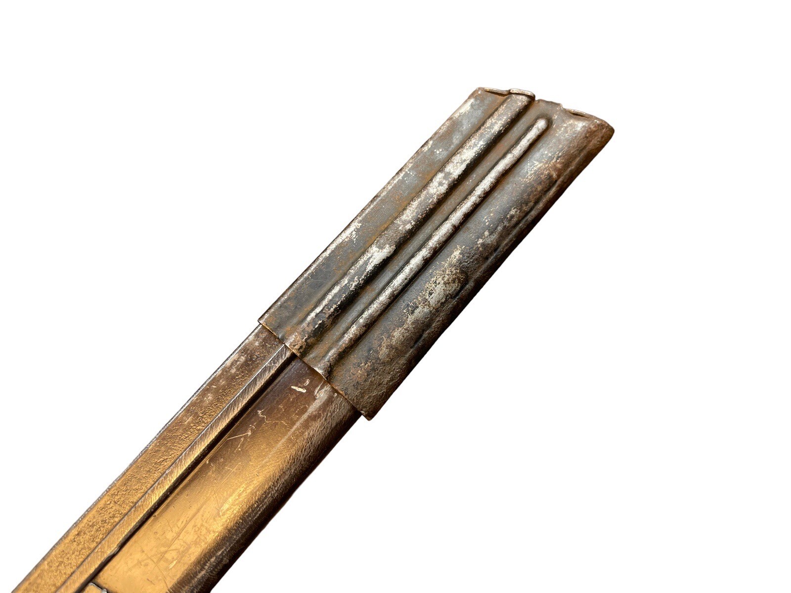 WW1 German Luger P08 Magazine Dust Cover Trench Snail 7 Round