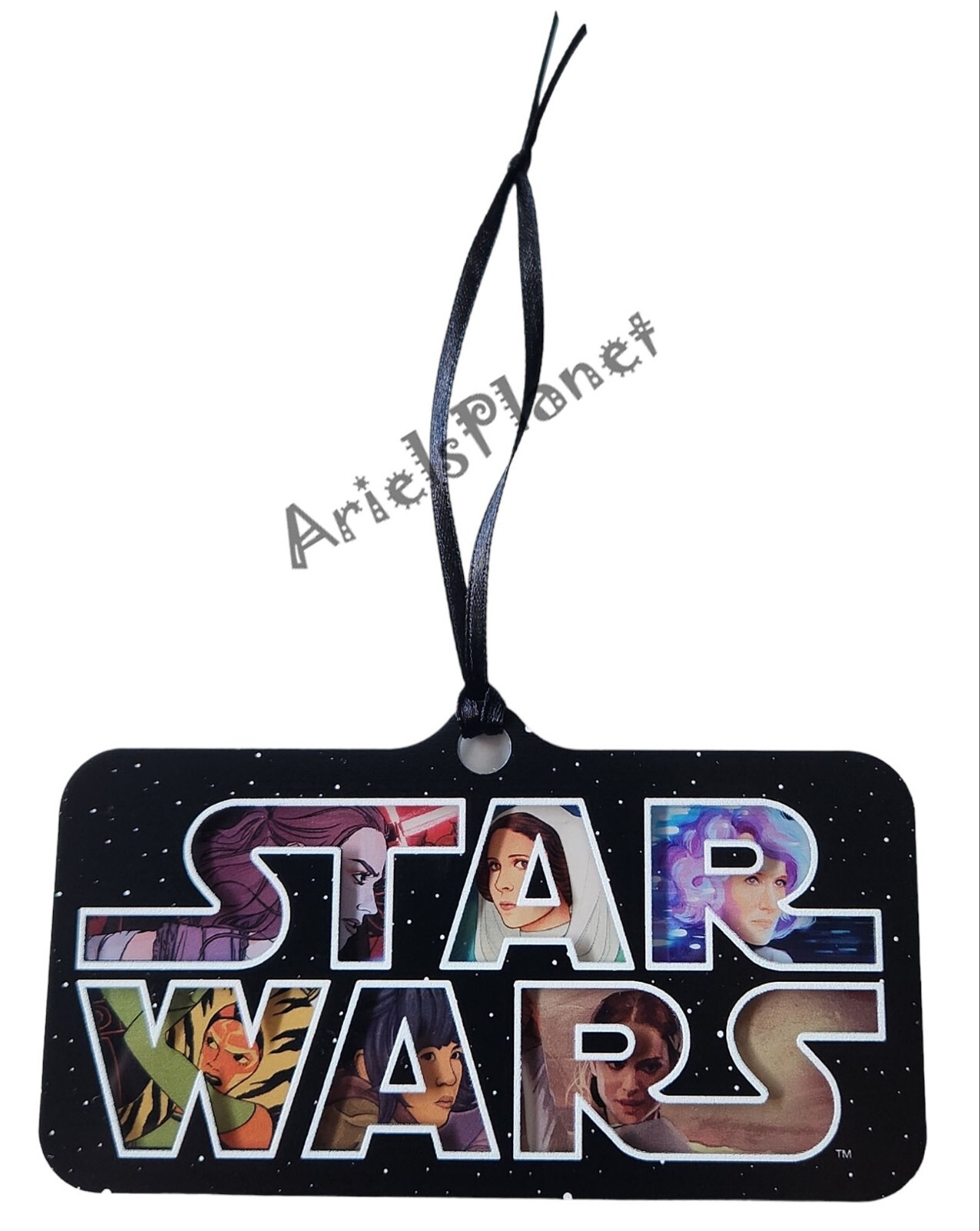 Disney Parks Star Wars Women of the Galaxy 3-D Logo Acrylic Ornament