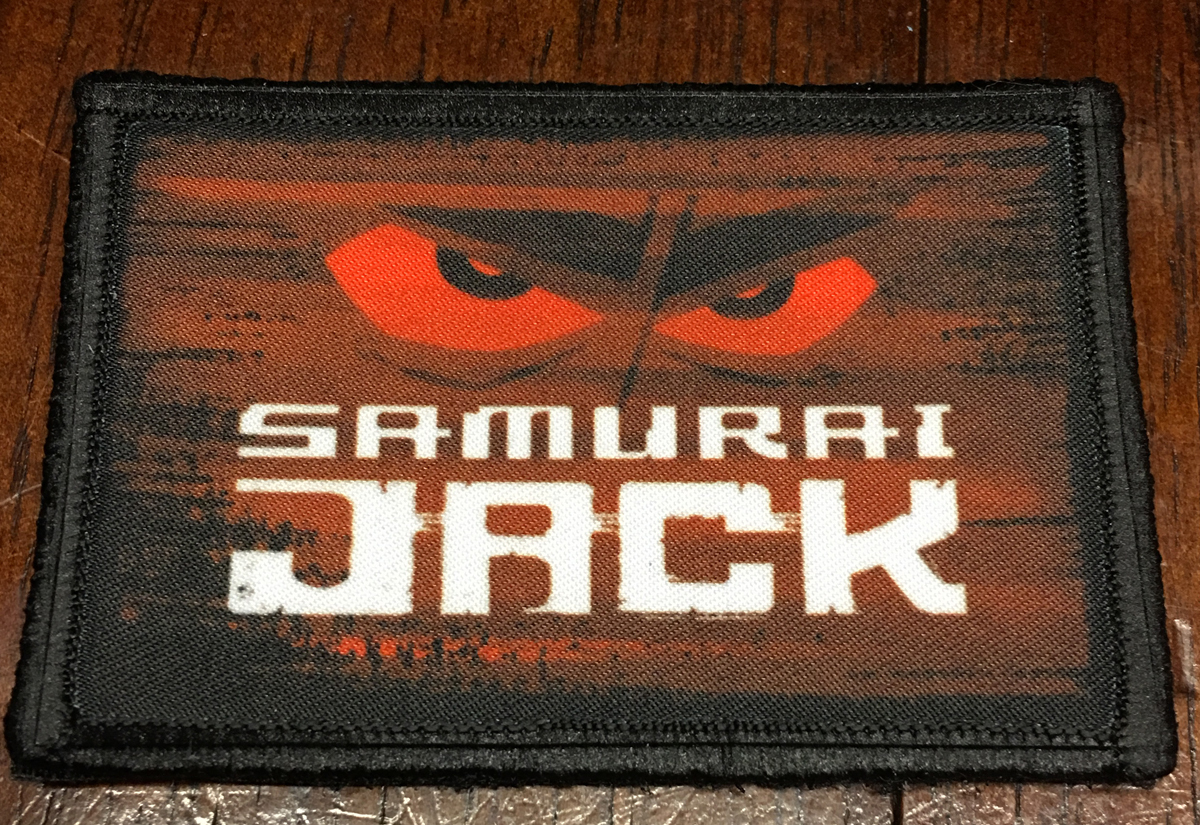 Ronin Samurai Morale Patch Tactical Military Army Badge Hook Loop Flag USA