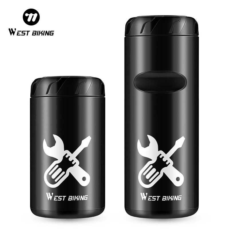 Bicycle Tool Storage Capsule Bottle Cage Mount Bike Repair Tool Box MTB Road