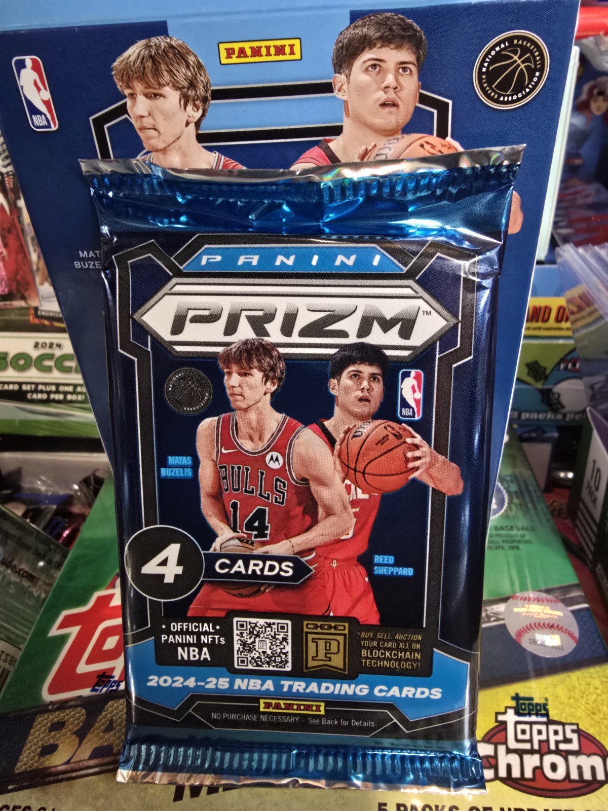 HOBBY BLASTER PACK 2024-2025 NBA Prizm Hobby Blaster Pack!