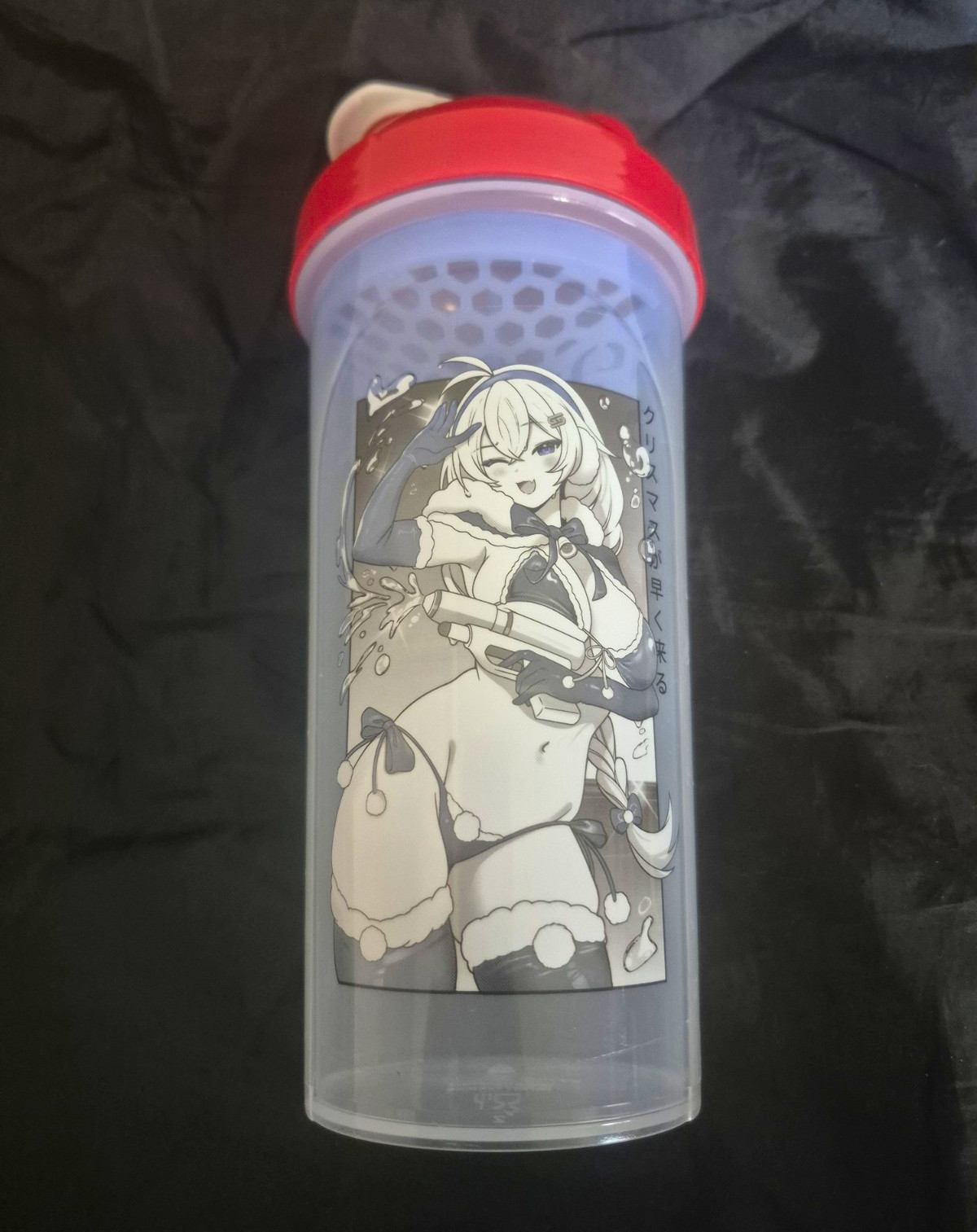 GamerSupps Christmas In July USED  Waifu Shaker Cup
