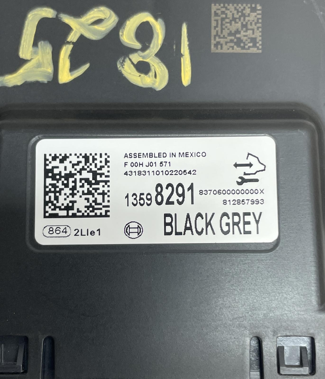 2019 CHEVY SILVERADO 2500 Network Gateway Control Module OEM 13598291 Brain Box