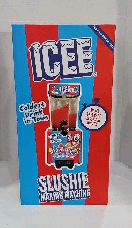 Fizz Creations ICEE Slushie Machine Home Countertop~34oz BRAND NEW Open Box