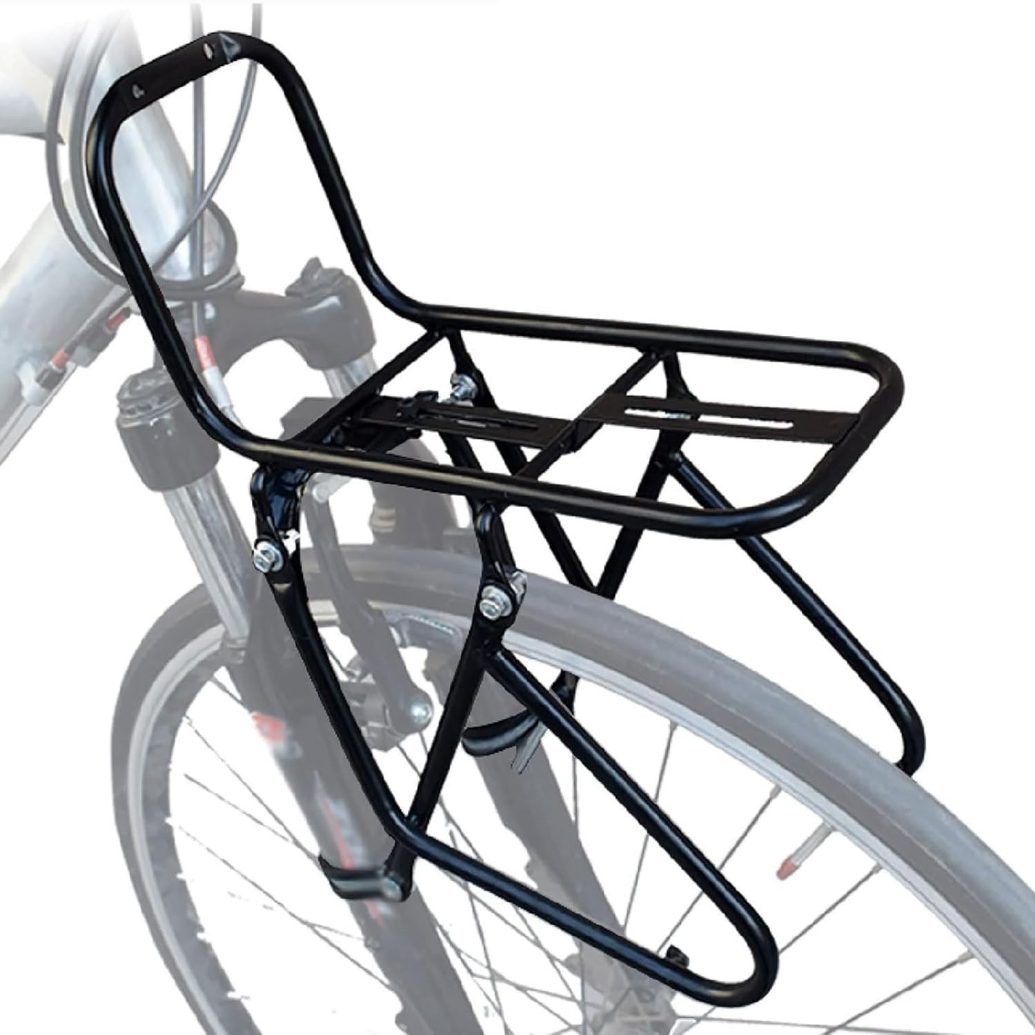 Bicycle Front Rack, Bike Luggage Touring Carrier Racks 15KG Capacity Mountain...