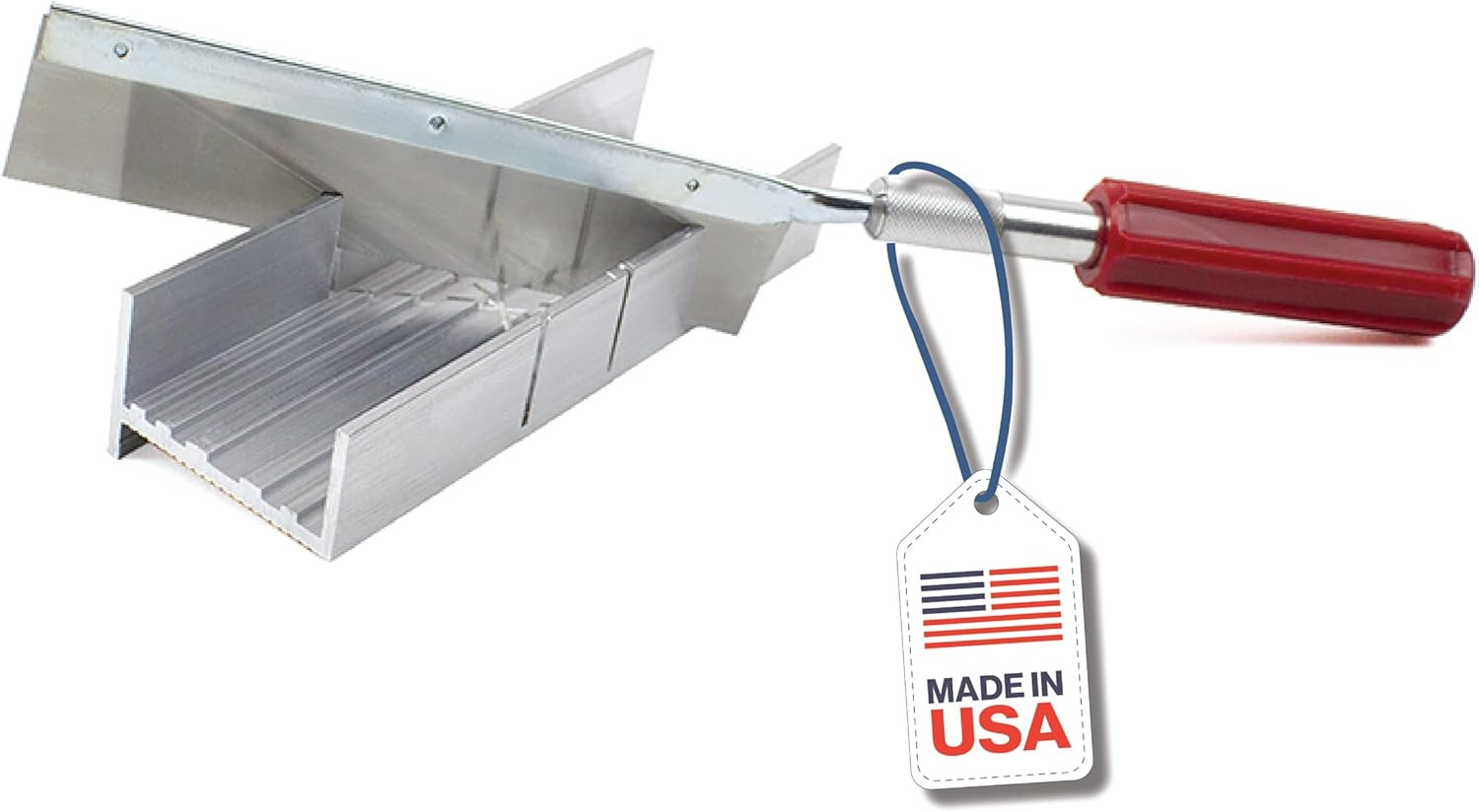 Excel Blades 6-Inch Metal Mitre Box Set – Aluminum & Steel Precision Cutting Too