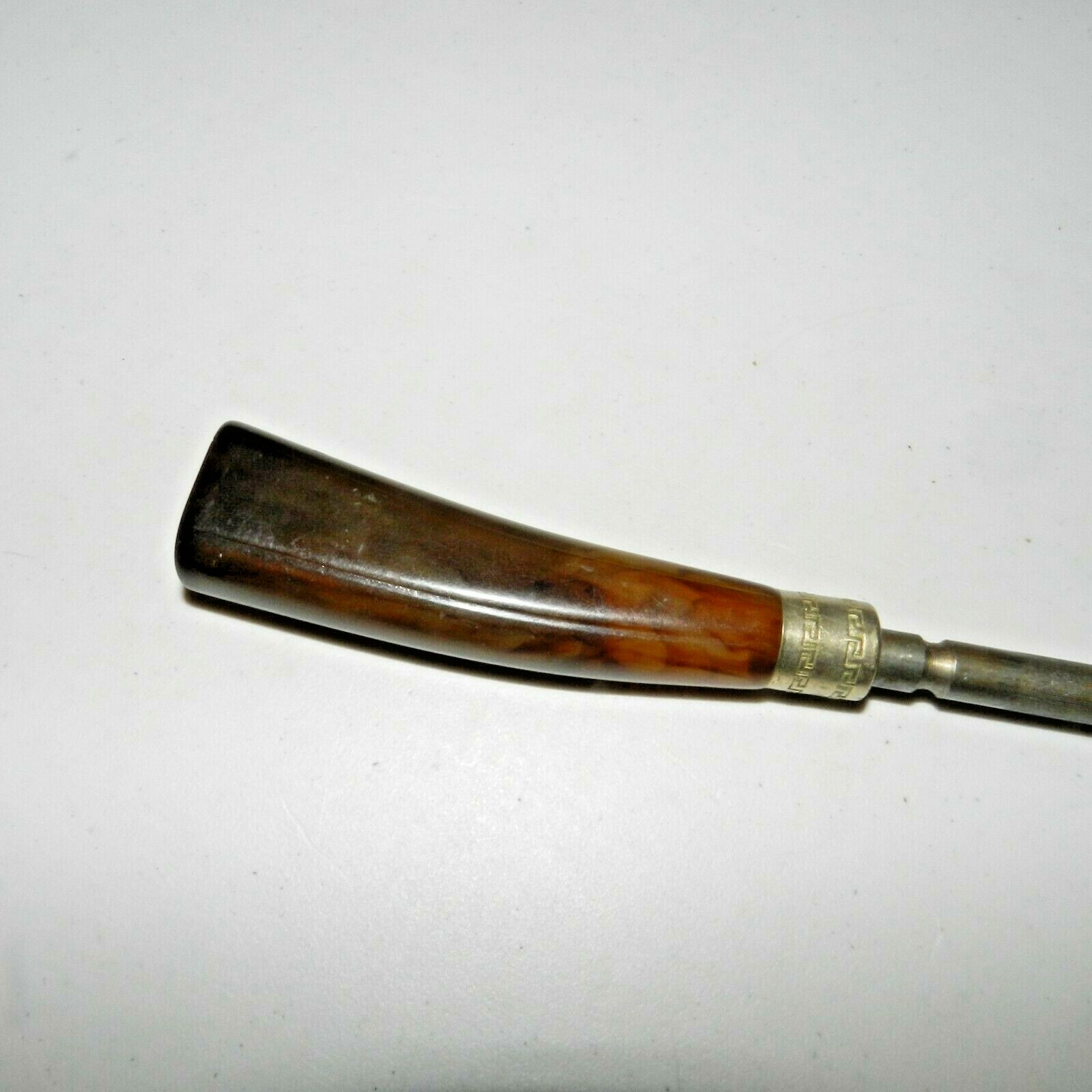 VTG KNIFE STERLING SHARPENING STEEL BAKELITE HANDLE