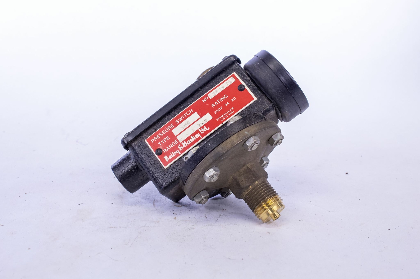 Bailey & Mackey Pressure Switch Type 109 12529 013