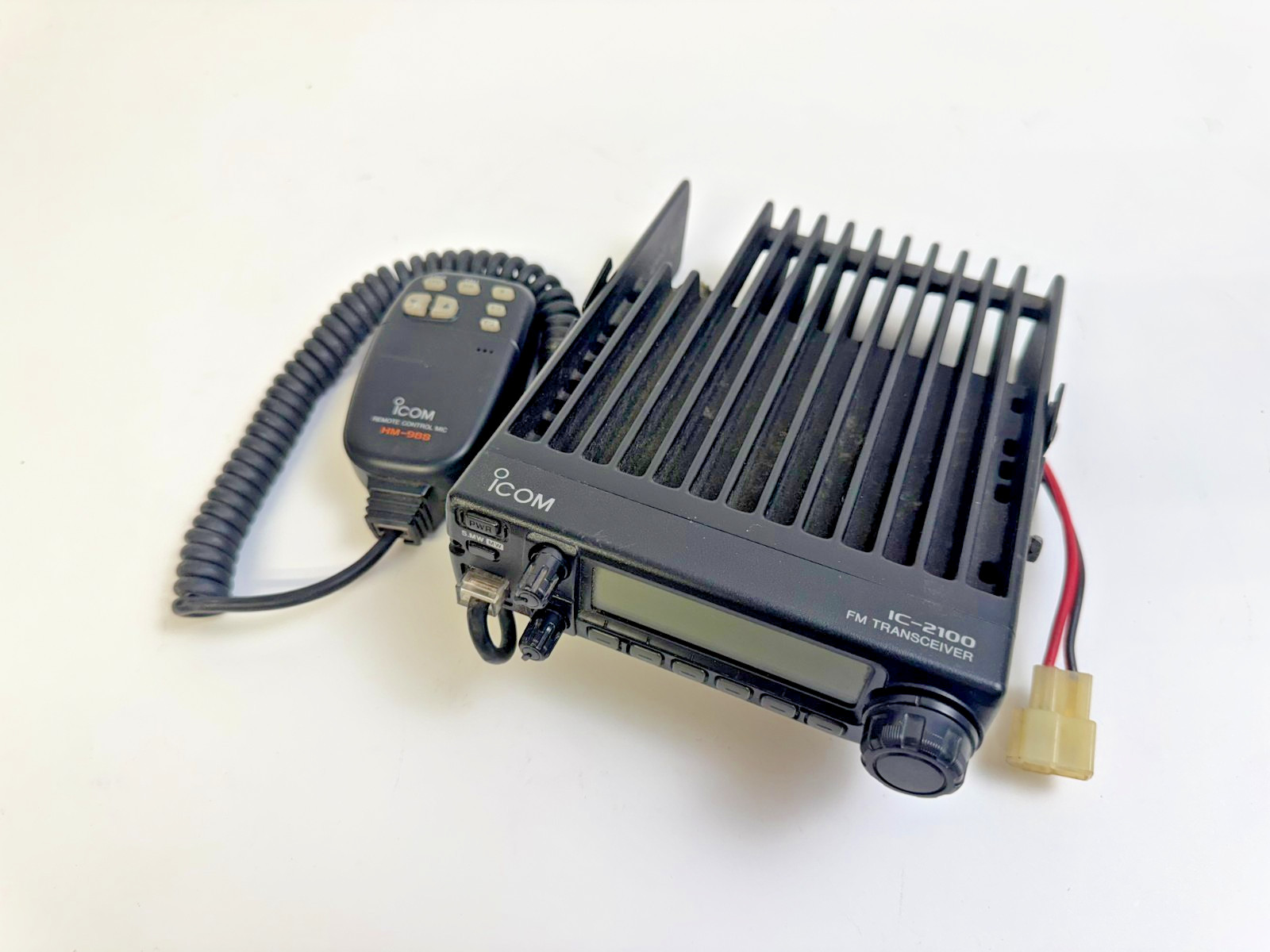 Icom IC-2100H 2M VHF Transceiver w/ HM-98S Mic Manual — Ham Radio Equipment